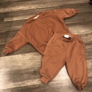 Zara baby matching set